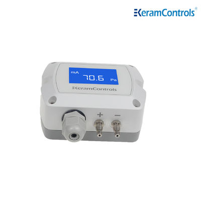 0-10V LCD Anzeigen-Differenzdruckgeber für HVAC