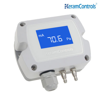 -100~100pa LCD Anzeigen-Differenzdruckgeber für HVAC