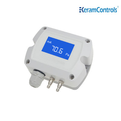 -100~100pa LCD Anzeigen-Differenzdruckgeber für HVAC