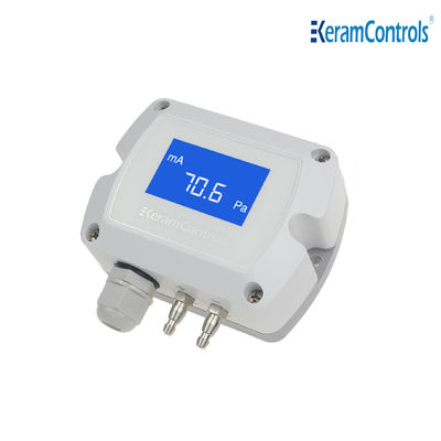 -100~100pa LCD Anzeigen-Differenzdruckgeber für HVAC