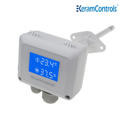 An der Wand befestigter Temp-Feuchtigkeits-Druck-Sensor 0-10V IP65