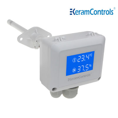 An der Wand befestigter Temp-Feuchtigkeits-Druck-Sensor 0-10V IP65