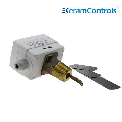 Messing-24V 15A flüssige Strömungsschalter Soems IP65 für Heizung, Klimaanlage