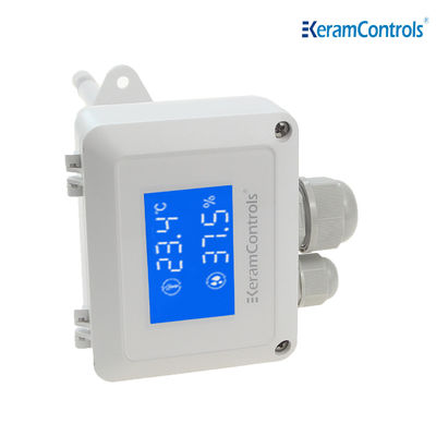Temperatur 0-10V u. Feuchtigkeitsübermittler HVAC