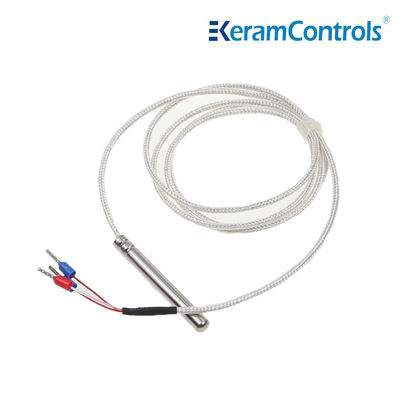 Wasserdichter Draht PTFE PT100 PT1000 der Temperaturfühler-2