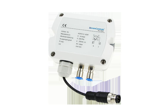KDP210AC RS485 LCD-Display Hvac Differenzdrucktransmitter für den Reinraum
